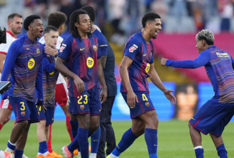 Un gol de Araujo sobre la bocina da la victoria al Barça frente al Girona antes del Clásico