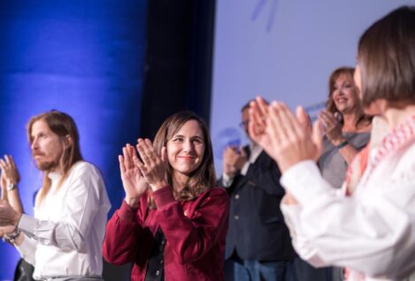 Belarra dice que lo que alimenta al PP y a Vox es un Gobierno «que no hace nada»