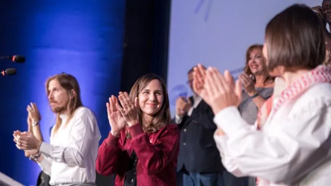 Belarra dice que lo que alimenta al PP y a Vox es un Gobierno «que no hace nada»
