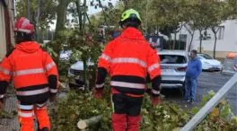 Bomberos de Huelva atienden incidencias por lluvias y por un pequeño tornado en Gibraleón