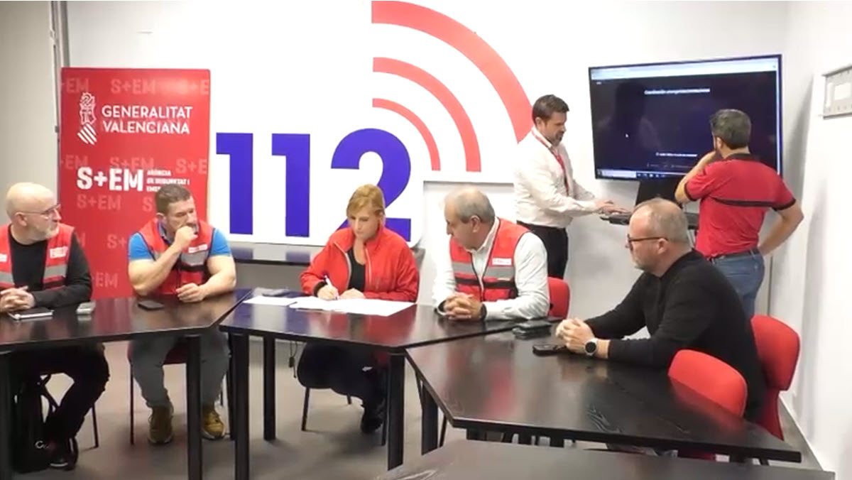 Los videos del Cecopi desvelan que al principio se propuso lanzar una alerta solo en Utiel