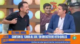 La tensa bronca entre Pablo Iglesias y Jesús Cintora en TVE: «No me levantes la voz»