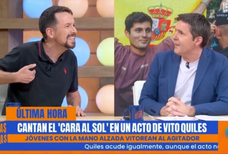 La tensa bronca entre Pablo Iglesias y Jesús Cintora en TVE: «No me levantes la voz»
