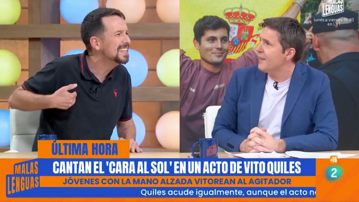 La tensa bronca entre Pablo Iglesias y Jesús Cintora en TVE: «No me levantes la voz»
