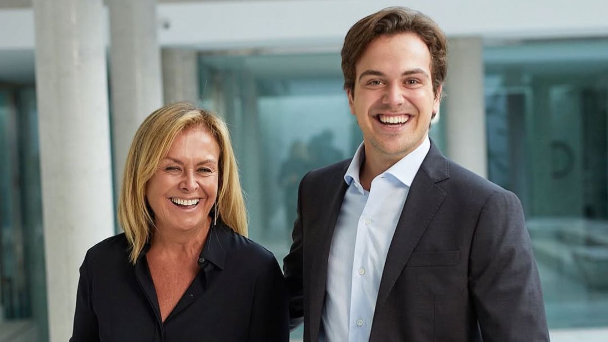 Daniel, el hijo de Rosa Clará que continúa  la firma textil nupcial: casado y padre primerizo