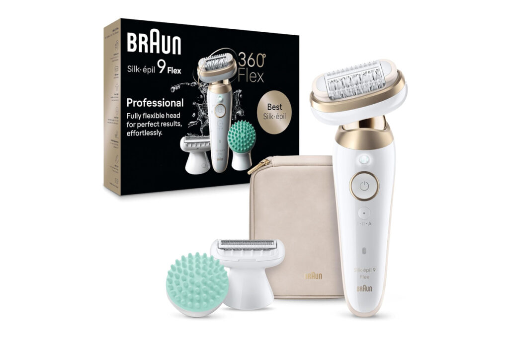 Afeitadora femenina Silk Épil 9 de Braun. (PVP: 167.99€)