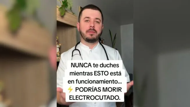 El doctor Ralan alerta: «Ducharse mientras este electrodoméstico funciona podría ser mortal»