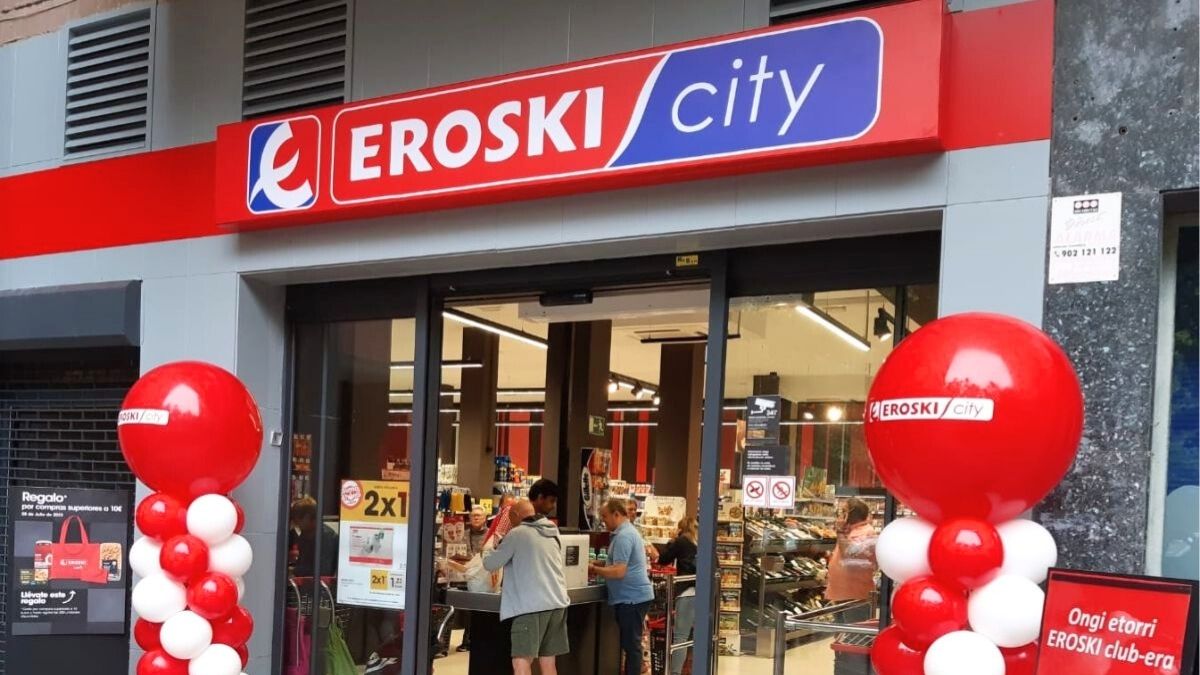 Eroski ganó 55,5 millones de euros en el primer semestre fiscal, un 10,6% más que en 2024