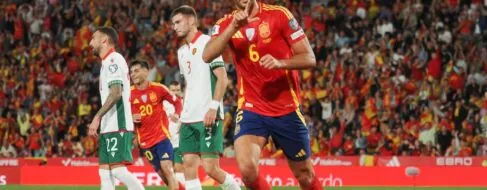 Doblete de Mikel Merino para dejar a España a las puertas del Mundial 2026