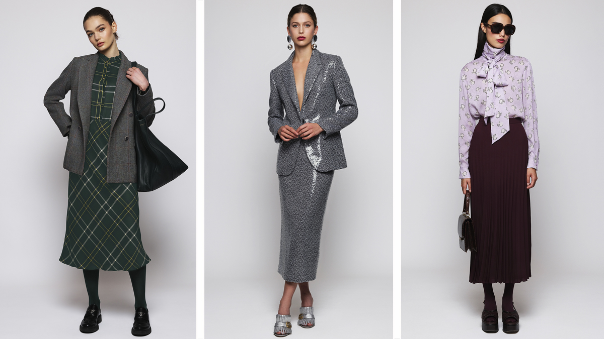 Las faldas de la temporada: el largo midi y la silueta lápiz parten como las grandes favoritas