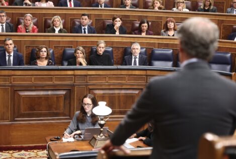 Sánchez no responde a Feijóo si dirá la verdad en el Senado sobre la financiación del PSOE