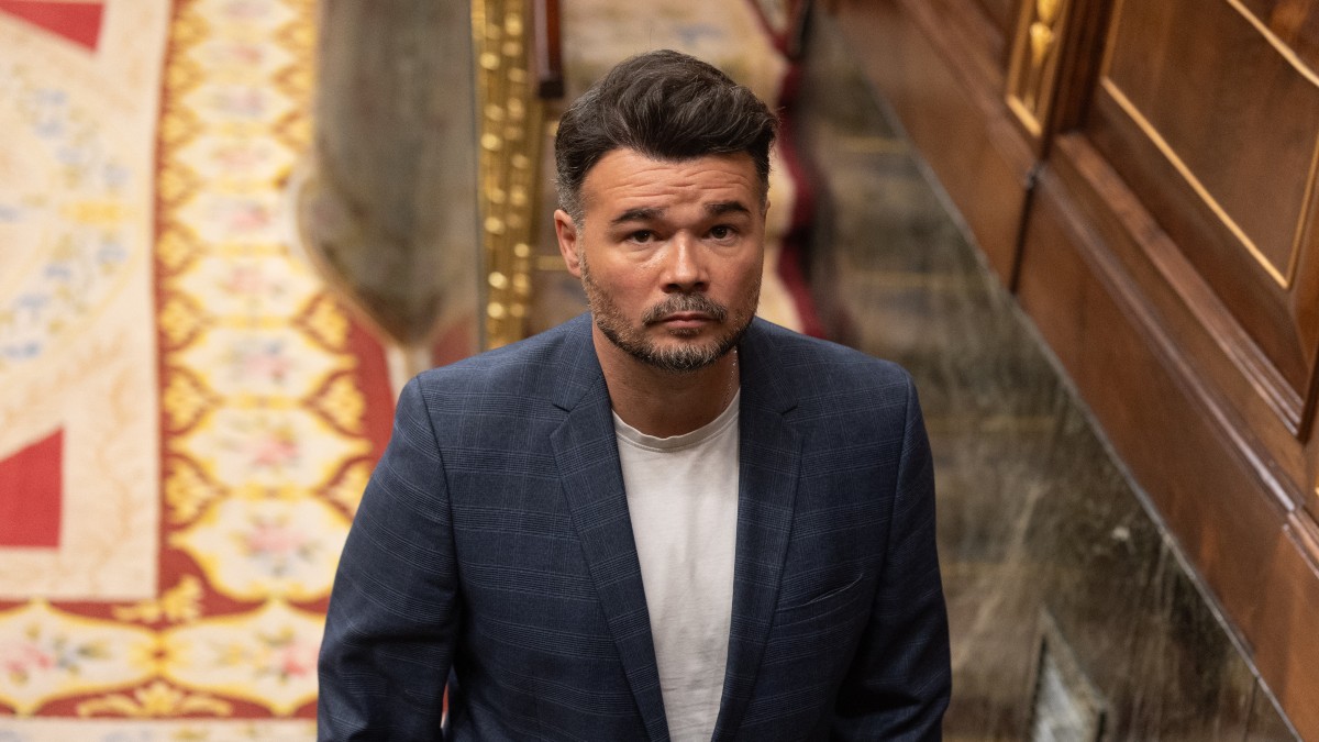 Rufián augura que, tras la decisión de Junts, Feijóo presentará moción de censura