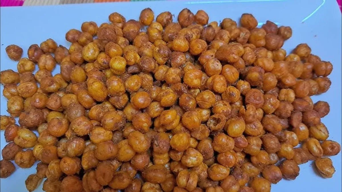 Garbanzos crujientes en la freidora de aire: el snack que se hace en menos de 20 minutos