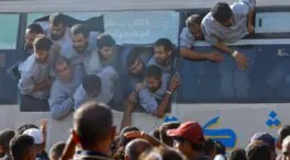 Llegan a Gaza los primeros presos palestinos liberados por Israel tras el canje con rehenes