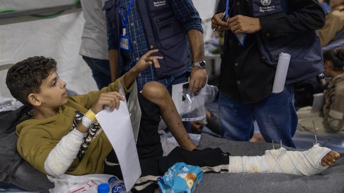 La UE traslada 133 pacientes de Gaza a España, Turquía e Irlanda para recibir atención médica
