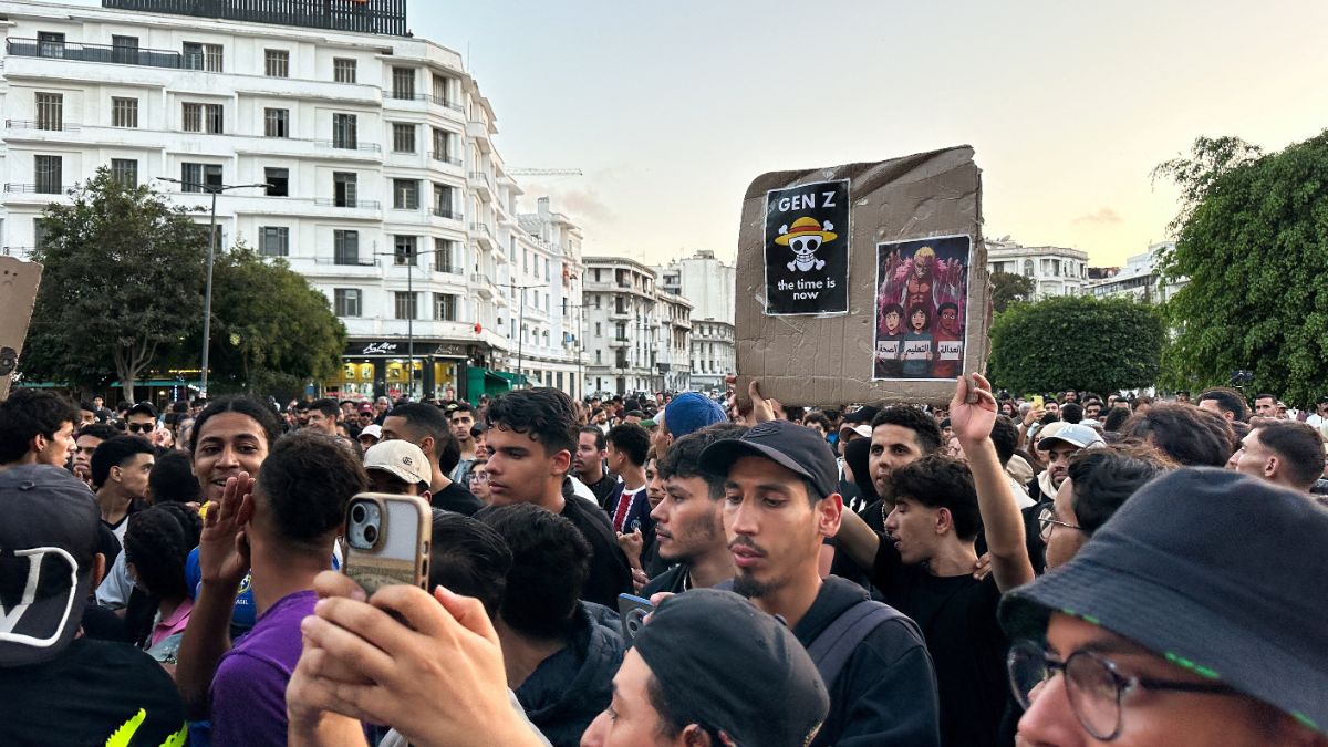 La generación Z vuelve a las calles de Marruecos con menor convocatoria