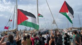 La flotilla se acerca a Gaza y supera el umbral en el que Israel bloqueó en junio el 'Madleen'