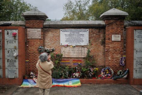 El Gobierno declara Lugar de Memoria la tapia de fusilamiento del cementerio de La Almudena