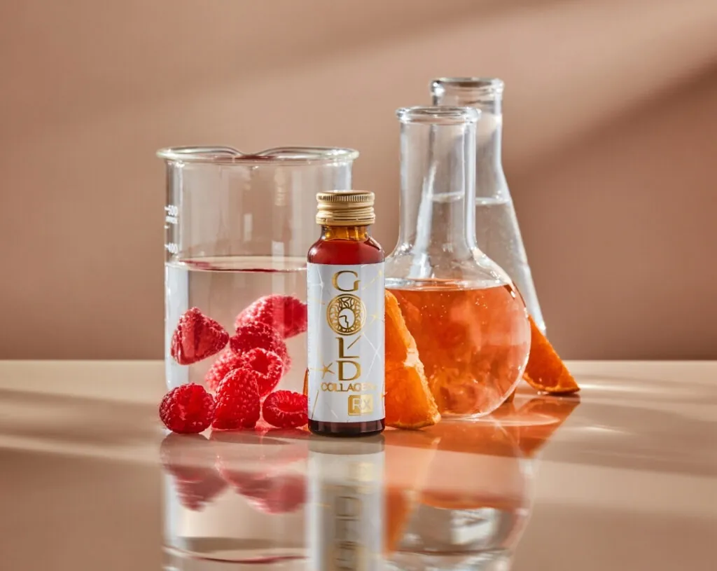 Colágeno en formato bebible de Gold Collagen. (PVP: 75€)