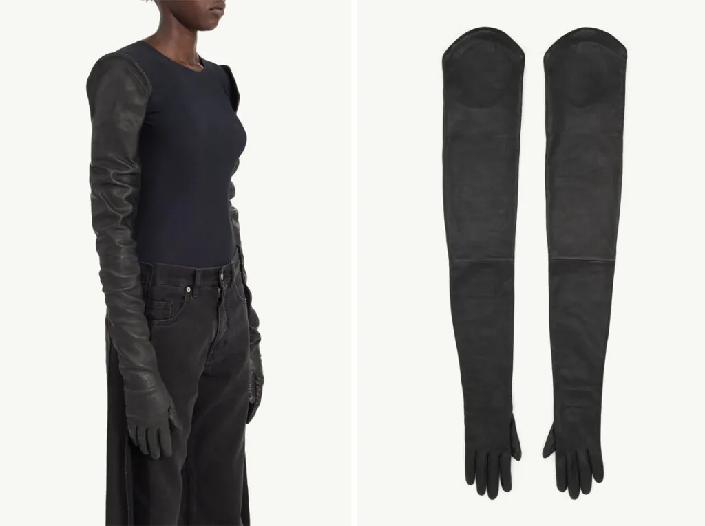 Guantes largos hasta el hombro de Maison Margiela. (PVP: 550€)
