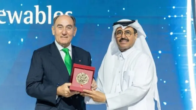 Ignacio Galán recibe en Catar el premio Internacional de Energía 2025