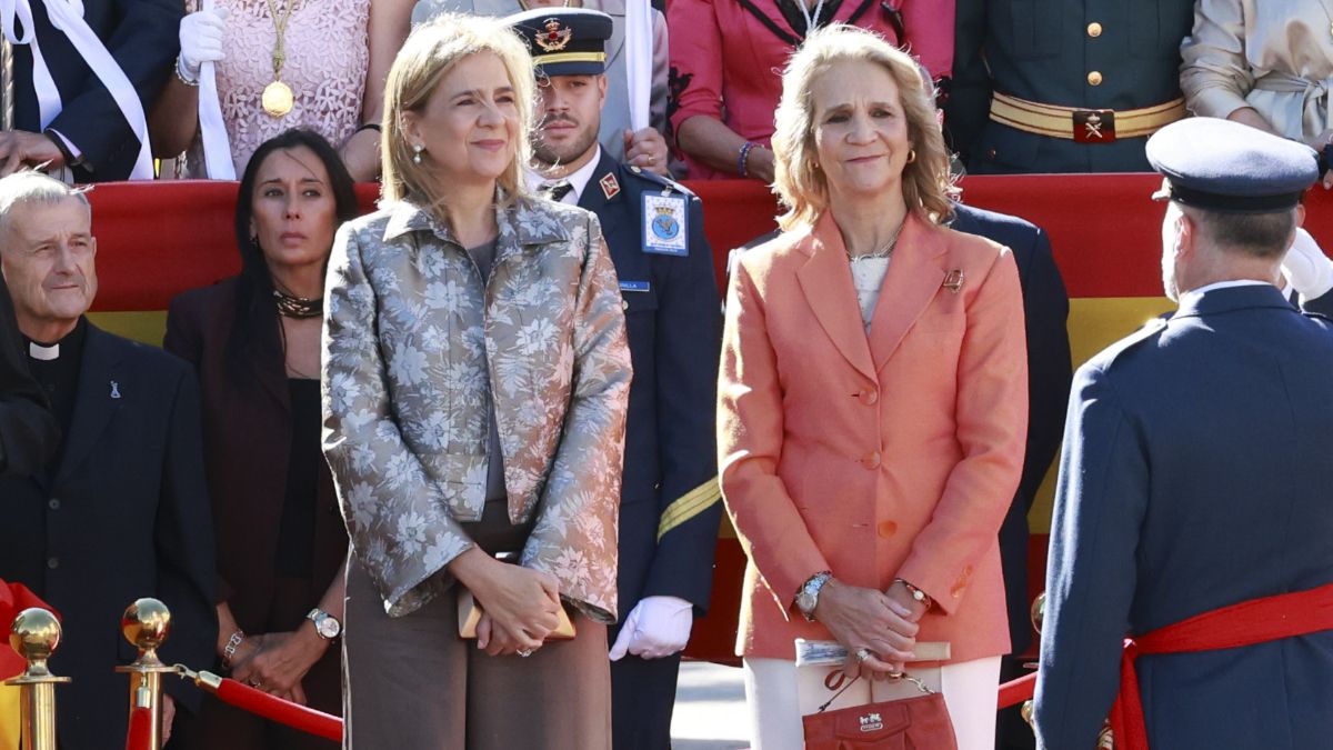 Por qué han reaparecido juntas las infantas en Torrejón: Cristina y Elena se adelantan al 12-O