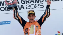 El joven José Antonio Rueda conquista el título de Moto3 a lo grande con victoria en Indonesia