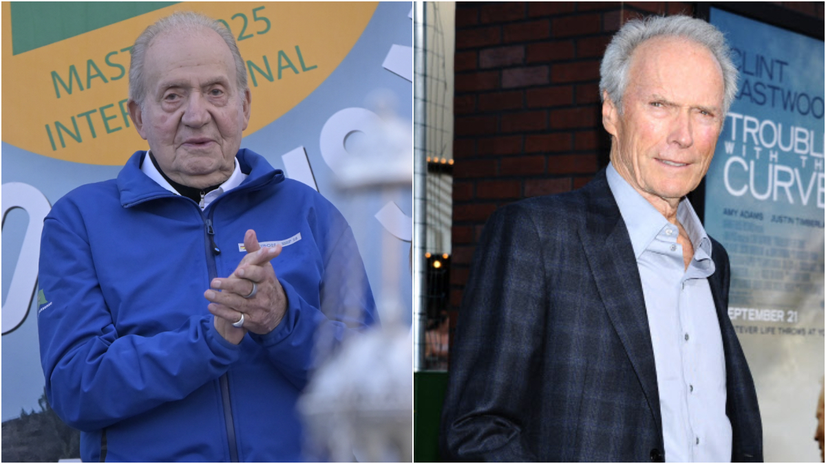 La desconocida amistad del rey emérito y Clint Eastwood: «Me inspiro en él para perder peso»