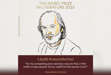 El escritor húngaro László Krasznahorkai, Premio Nobel de Literatura 2025