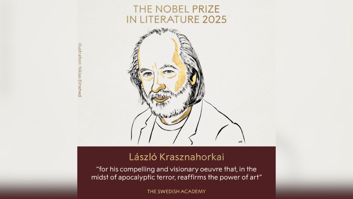 El escritor húngaro László Krasznahorkai, Premio Nobel de Literatura 2025