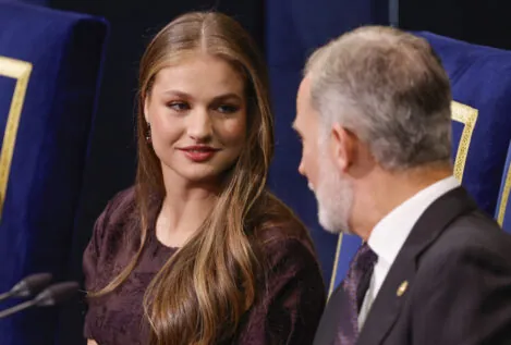 Leonor pronuncia su mejor discurso en los premios: de un padre «boomer» a hacer reír al público