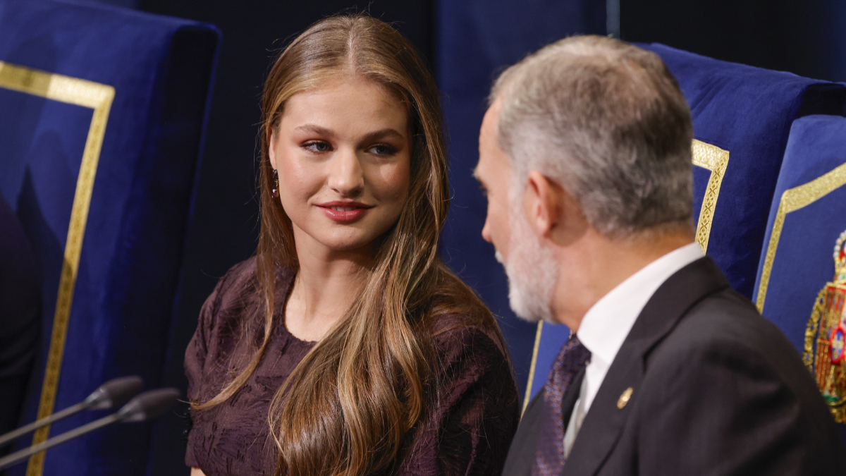 Leonor pronuncia su mejor discurso en los premios: de un padre «boomer» a hacer reír al público