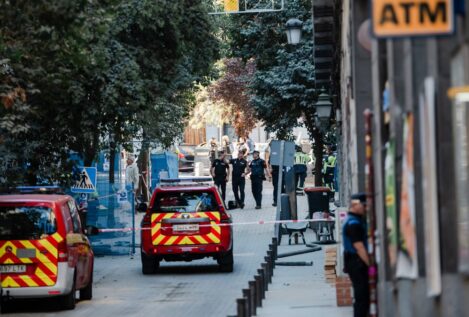 Abren diligencias para investigar el derrumbe del edificio en obras del centro de Madrid