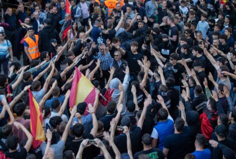 Puestos en libertad los 19 detenidos por los incidentes tras el acto de Falange en Vitoria