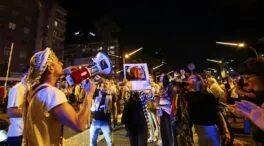 Cargas policiales en la protesta ante el consulado de Israel en Barcelona por la Flotilla