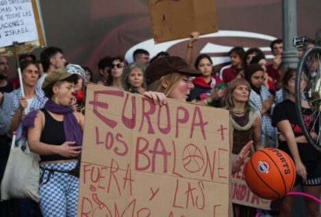 Cinco detenidos en altercados durante la protesta por el Valencia Basket-Hapoel Tel Aviv