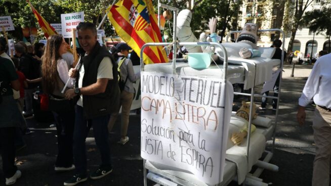 Protesta del campo en Madrid por el abandono y la falta de servicios