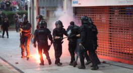 Quince detenidos por desórdenes públicos en la manifestación por Palestina en Barcelona