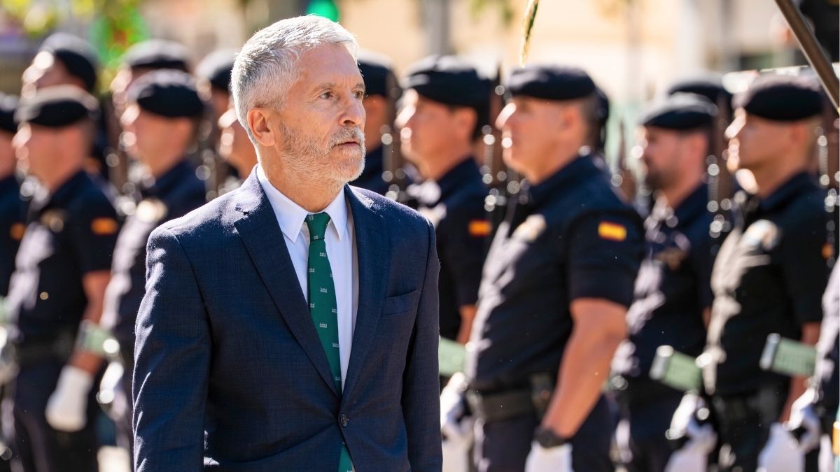 Marlaska afirma que el informe de la UCO no tiene «nada» que apunte a financiación ilegal