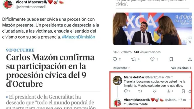 El PSOE valenciano a una diputada del PP con síndrome de Down: «Tiene la mente sucia»