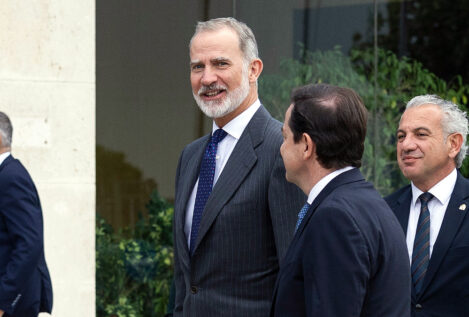 El copioso menú del rey Felipe en su visita a Burgos: «Pidió paletilla; es la parte que le gusta»