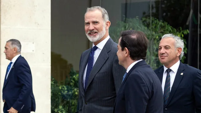 El copioso menú del rey Felipe en su visita a Burgos: «Pidió paletilla; es la parte que le gusta»