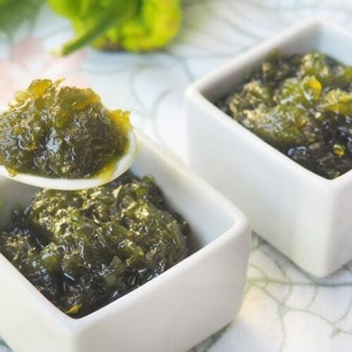 Mermelada de pimiento verde