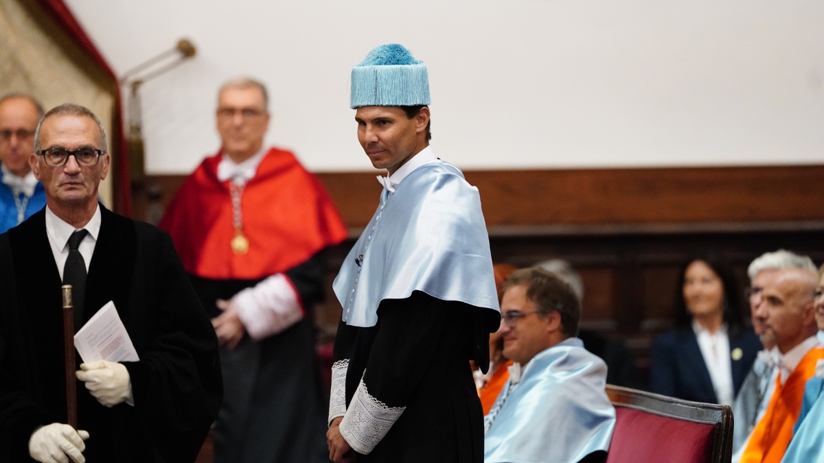 Rafa Nadal, primer deportista doctor ‘honoris causa’ de la Universidad de Salamanca