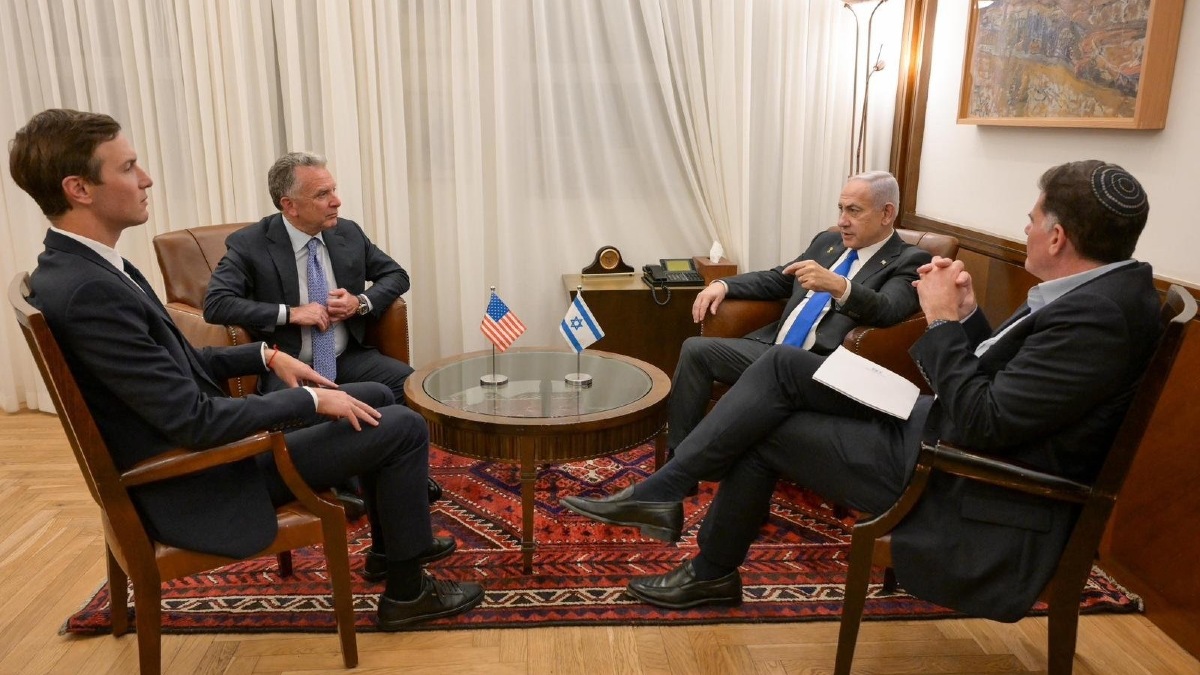 Netanyahu se reúne con los dos enviados de Trump antes de la reunión sobre el plan de Gaza