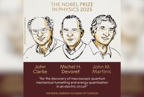 Premio Nobel de Física a los descubridores del efecto túnel cuántico macroscópico