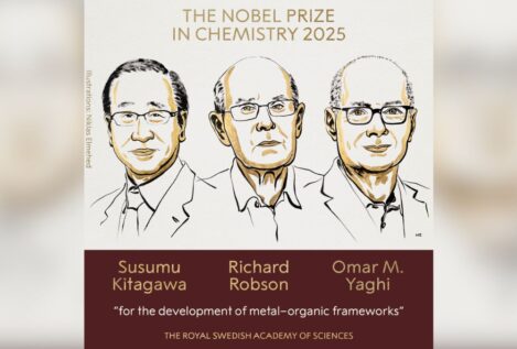 Premio Nobel de Química al desarrollo de estructuras metalorgánicas