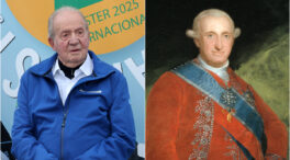 El parecido del rey Juan Carlos con Carlos IV, su tatarabuelo bondadoso que tuvo poco mando