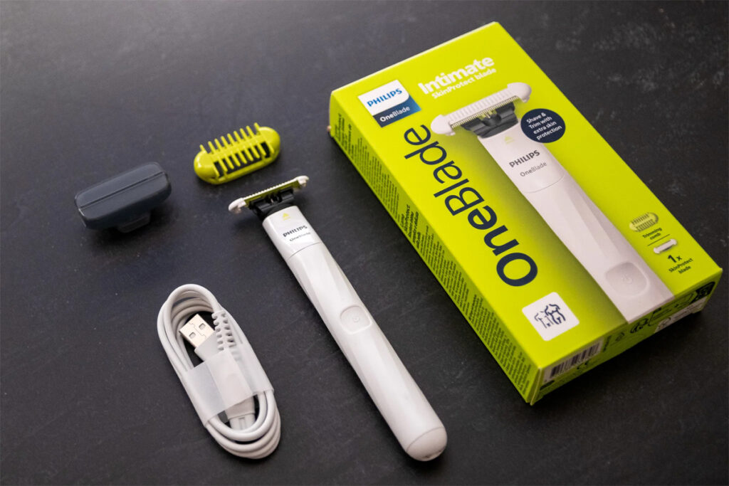 Afeitadora para zonas íntimas de Philips. (PVP: 32.99€)