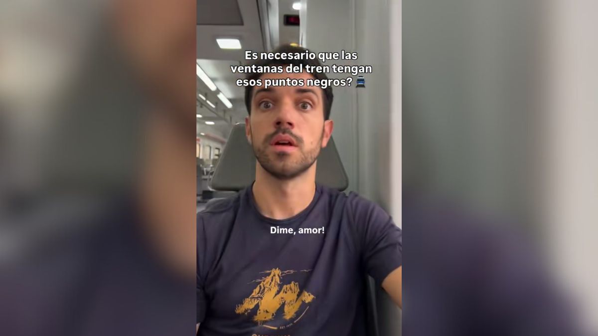 ¿Por qué las ventanas de los trenes tienen puntos negros? La respuesta de @phdresponde en TikTok